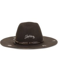Golden Goose - Fedora Hat Wool Ovis Aries E Hairbands - Lyst