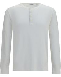 Burberry - Long-Sleeve Cotton Top - Lyst