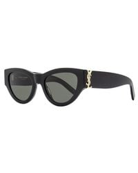 Saint Laurent - Monogram Sunglasses Sl M94 001 53Mm Plastic (Acetate) - Lyst