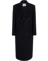 Tonywack - Double-Breasted Wool And Cashmere Coat - Lyst