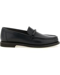 Brunello Cucinelli - Calfskin Slip-On Loafers - Lyst