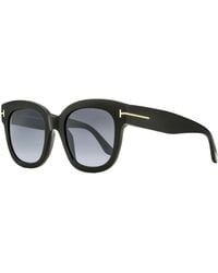 Tom Ford - Square Sunglasses Tf613 Beatrix-02 01C 52Mm Ft0613 Plastic (Acetate) - Lyst