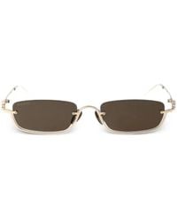 Gucci - Gucci Eyewear Gg1278S001 Rectangular Metal Frame Sunglasses - Lyst