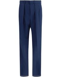 Tom Ford - Pleated Pants Wool Ovis Aries - Lyst