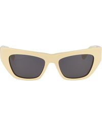 Bottega Veneta - Butterfly Frame Sunglasses - Lyst