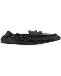 Miu Miu - Leather Loafers - Lyst