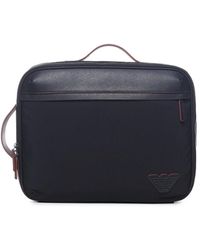 Giorgio Armani - Business Bag With Shoulder Straps - Lyst