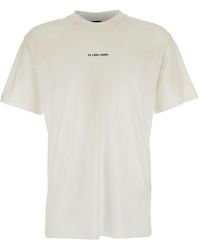 44 Label Group - Rlxd Slim Tee Silk Round Neck T-Shirt For Tshirts And Polo Shirts - Lyst