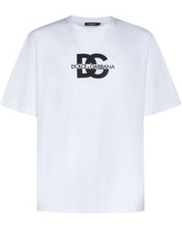 Dolce & Gabbana - T-Shirt With Print - Lyst