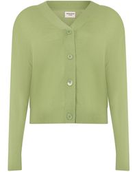 Weekend by Maxmara - Cropped Cardigan Wool Cardigans - Lyst