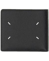 Maison Margiela - Bi-Fold Four Stitches Wallet Leather & Purses - Lyst