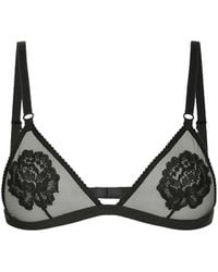 Dolce & Gabbana - Reggiseno Triangolo Soft Cup - Lyst