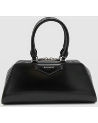 Givenchy - Leather Antigona East-West Top Handle Bag - Lyst