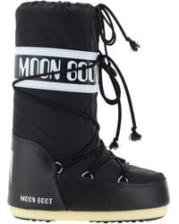 Moon Boot - Icon Padded Knee Boots Upper: Nylon - Lyst