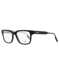 ZEGNA - Retro Rectangular Eyeglasses Ez5260 001 52Mm Plastic (Acetate) - Lyst