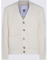 PT Torino - Wool Blend Cardigan - Lyst