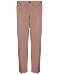 Nine:inthe:morning - Wide Drill Trousers By Nine - Lyst