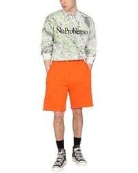 Aries - Printed Sweatshirt Cotton Sweatshirts - Lyst