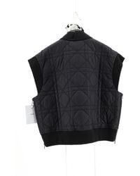 Dior - Quilted Vest Cannage Knitwear - Lyst
