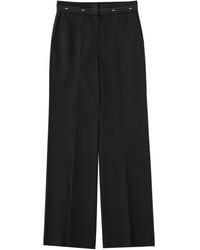 MSGM - Cool Wool Pants Trousers - Lyst