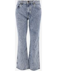 Khaite - Cotton Denim Jeans - Lyst