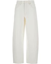 FRAME - Jeans With Low Waist - Lyst