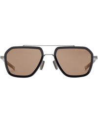 Dita Eyewear - Lancier Lsa 433 Polarized 01 Brushed Blu Sunglasses - Lyst