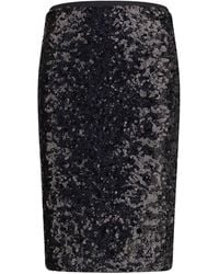 Pinko - Pappacieca Pencil Skirt With Sequins - Lyst