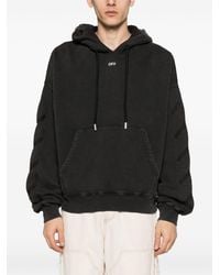 Off-White c/o Virgil Abloh - Men Off Stamp Skate Hoodie - Lyst