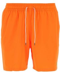 Polo Ralph Lauren - Fluo Stretch Polyester Swimming Shorts - Lyst