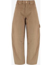 DARKPARK - Cargo Trousers Audrey Cotton-Velvet - Lyst
