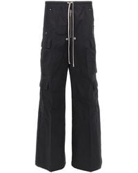 Rick Owens - Cotton Cargo Pants - Lyst