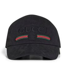 Gucci - Embroidered Cotton Baseball Cap <Br - Lyst