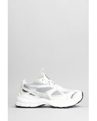 Axel Arigato - Marathon Sneakers In White Leather And Fabric - Lyst
