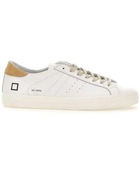 Date - Hillow Vintage Calf Leather Sneakers - Lyst