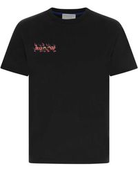 Koche - Black Cotton T-shirt - Lyst