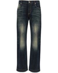 McQueen - Wide Leg Jeans - Lyst