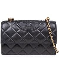 Tory Burch - Leather Shoulder Bag - Lyst