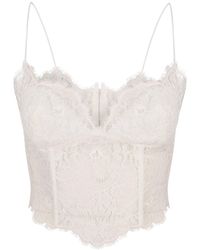Ermanno Scervino - All-Over Lace Top - Lyst
