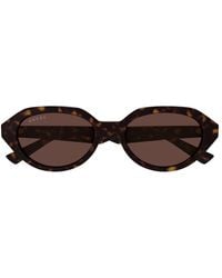 Gucci - Gg2178S Linea Emblem Acetato Riciclato Sunglasses - Lyst