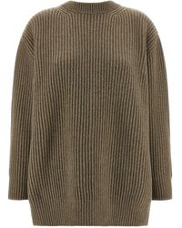MM6 by Maison Margiela - Virgin Wool Short Dress - Lyst