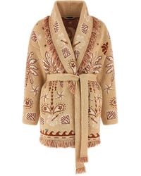 Alanui - Echoes Of The Island Cardigan Wool Sweater, Cardigans - Lyst