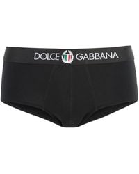 Dolce & Gabbana - Logo-appliqued Briefs, - Lyst