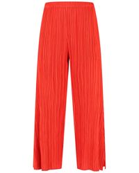 Pleats Please Issey Miyake - Pleated Pants - Lyst