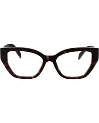 Prada - Root Tortoise Acetate Glasses - Lyst
