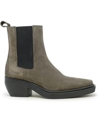 COPENHAGEN - Facph236 Suede Ankle Boots - Lyst