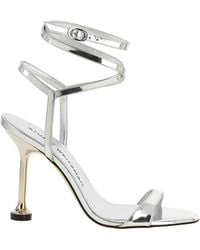 Stuart Weitzman - Polyethylene Stiletto Heel Sandals - Lyst