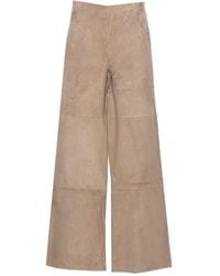 Arma - Karina Stertch Suede Trousers - Lyst