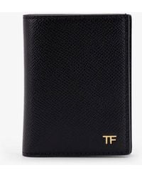 Tom Ford - Leather Cardholder With Logo - Lyst