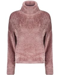 Herno - Sweater With A High Elegant Collar - Lyst